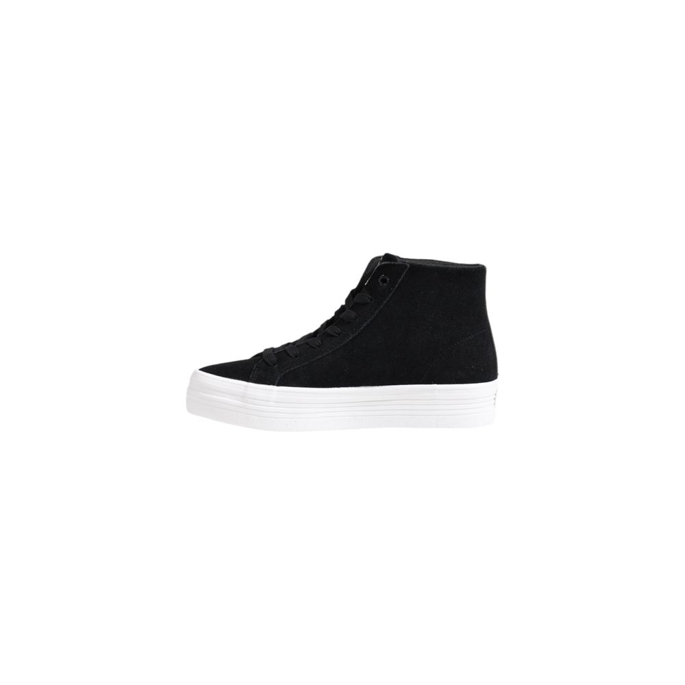 Calvin Klein Jeans Black Suede Leather Sneaker